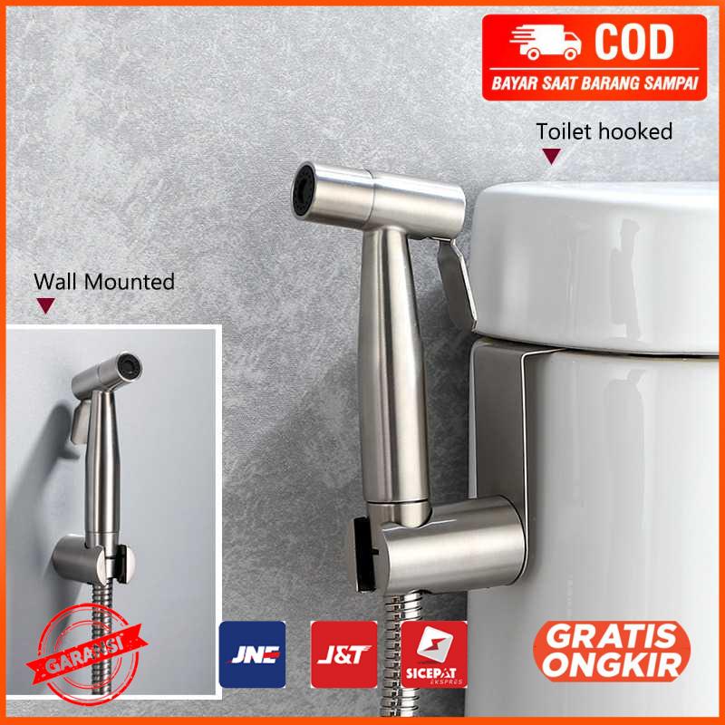 Kepala Shower Kloset Bidet Water Spray 5Set Hose T103