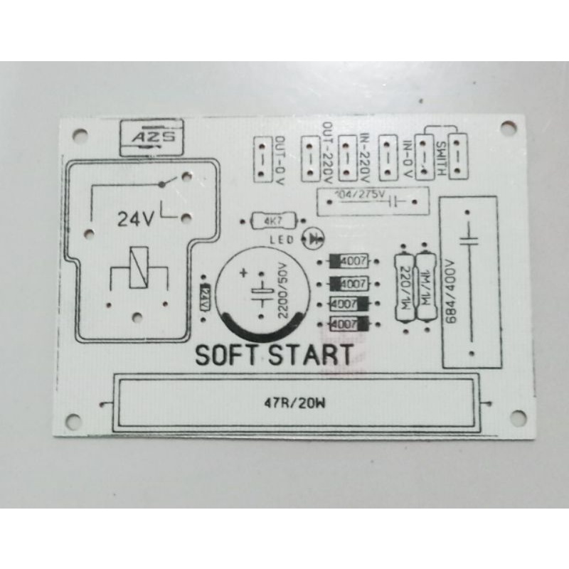 PCB SOFTSTART Power Fiber Berkualitas