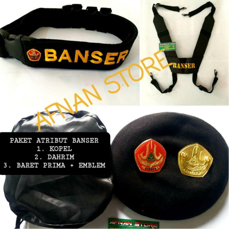 U8R2 BARET PRIMA + DAHRIM DAN KOPEL  BANSER ( SATU SET ATRIBUT BANSER ) Best Product