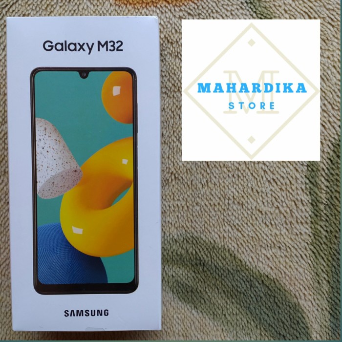 SAMSUNG M32 8/128 GARANSI RESMI
