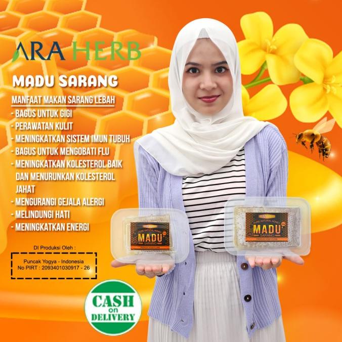 

[COD] Madu Sarang Asli Honeycomb Malifera 500gr / Madu Melifera Premium Asli [COD]