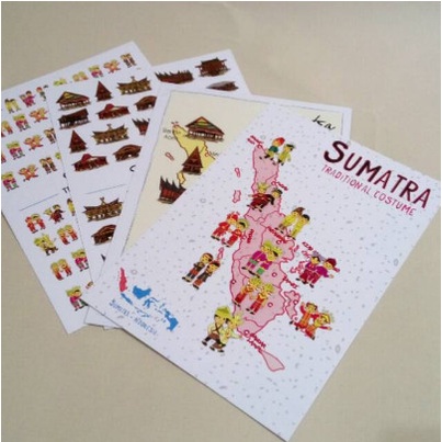 

Buruan Postcard / Kartu Pos Baju Dan Rumah Adat Sumatra Sale!!!