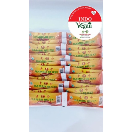 

Saos Sambal Sachet Bambu Rejeki 10 Gram.(Vegan Friendly)