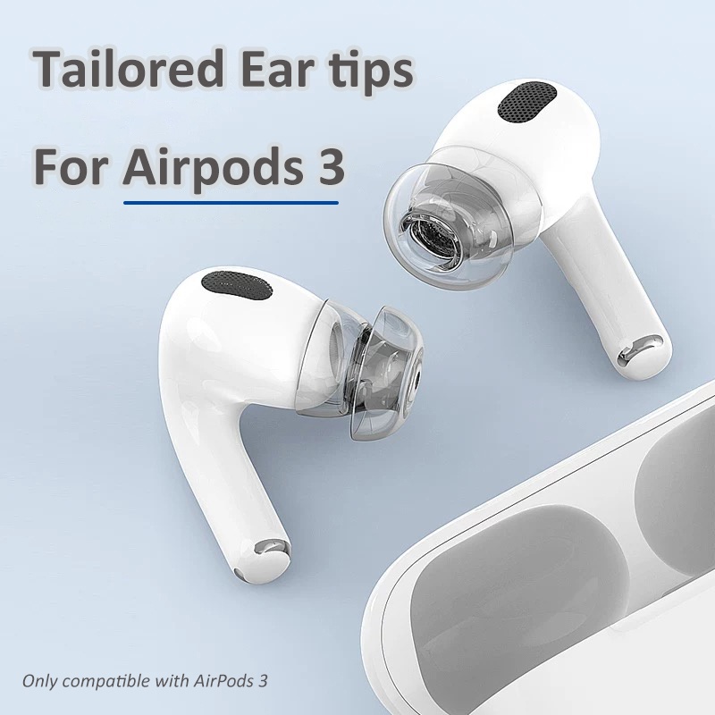 Cover Eartips Pengganti Anti Slip Untuk AirPods Generasi 3