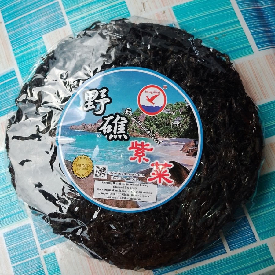 

Rumput Laut Kering HERRING BRAND - 50 gram