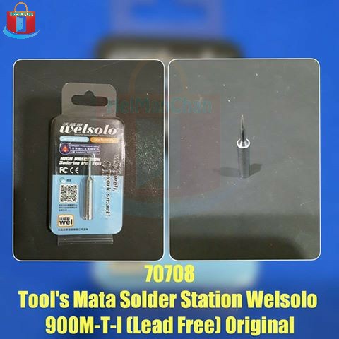 Mata Solder Station Welsolo 900M-T-I Lead Free Original Lurus 70708
