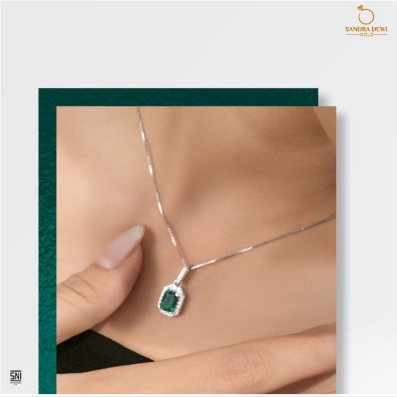 Liontin Sandra Dewi Gold 3rd Anniversary