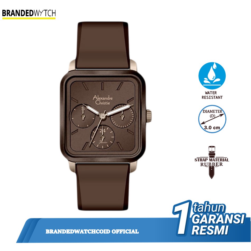 Alexandre Christie / Alexander AC 2A24  Jam Tangan Wanita Original
