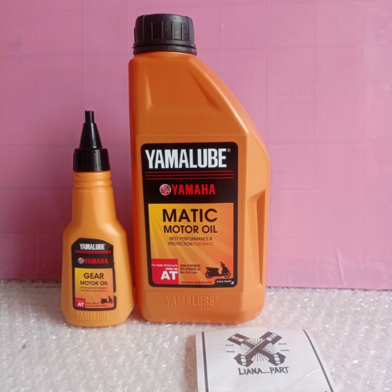 PROMO PAKET OLI YAMALUBE 800ml + OLI GARDEN YAMALUBE 100ml ALL MATIC YAMAHA