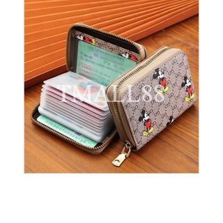 ♥TMALL88♥ Dompet Kartu Mini Wanita Wanita Karakter Micky Mouse Tmall88