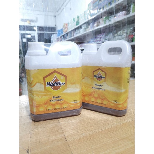 

Madu Ternak MultiFloura 1kg MaduBee / Madu Asli dan Murni 100% Original