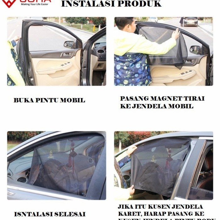 barokah gamis Trai Glasscars / Pelindung dari Sinar Matahari