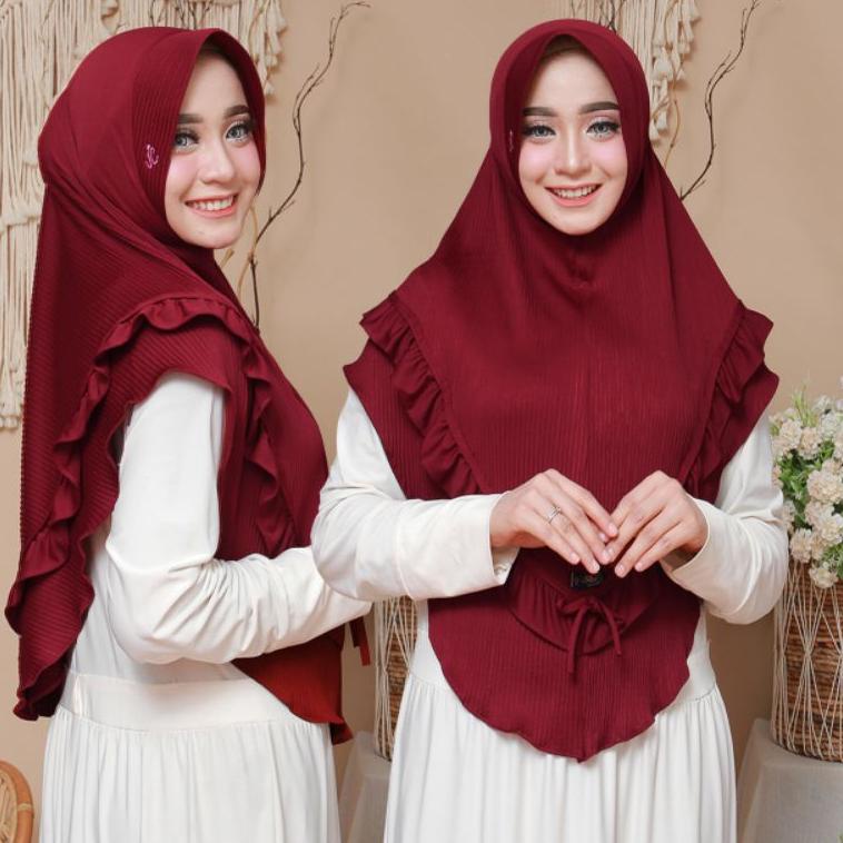 SRT.31Oc22ᴷ ‣ BERGO PLISKET KERUT/JILBAB INSTAN(PK).