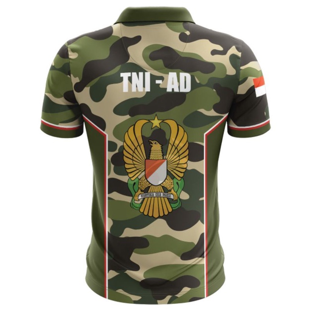 kaos jersey TNI AD fullprint terbaru dan terlaris | Jersey Army Loreng | Jersey Loreng