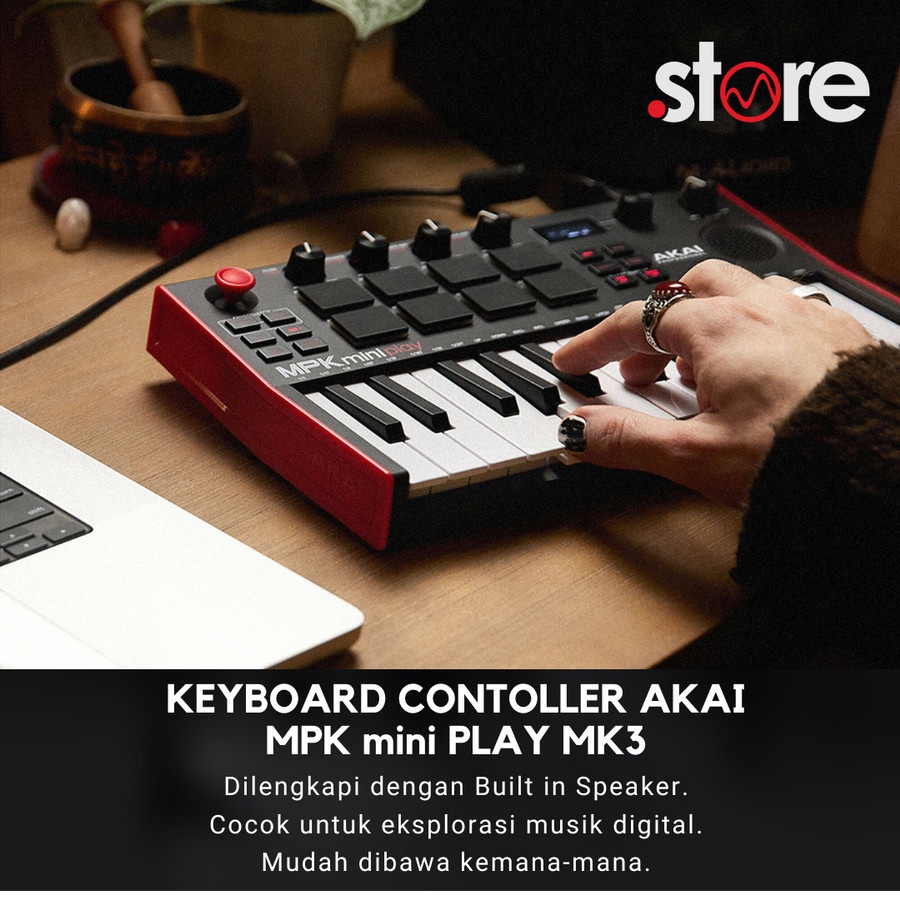 Midi Keyboard Controller AKAI MPK MINI PLAY MK3