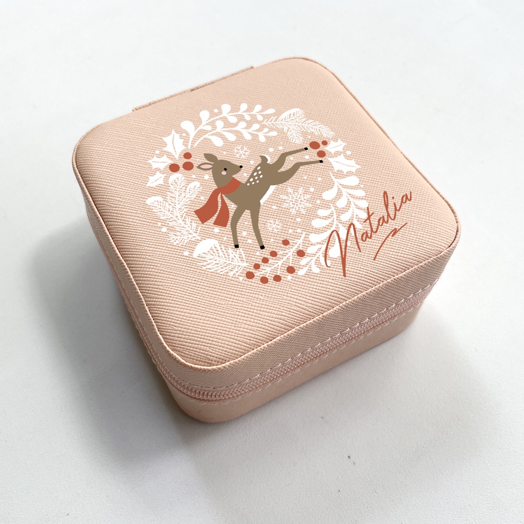 Kado Natal Christmas Gift Kotak Perhiasan Jewelry Box Custom Nama Personalised Gift