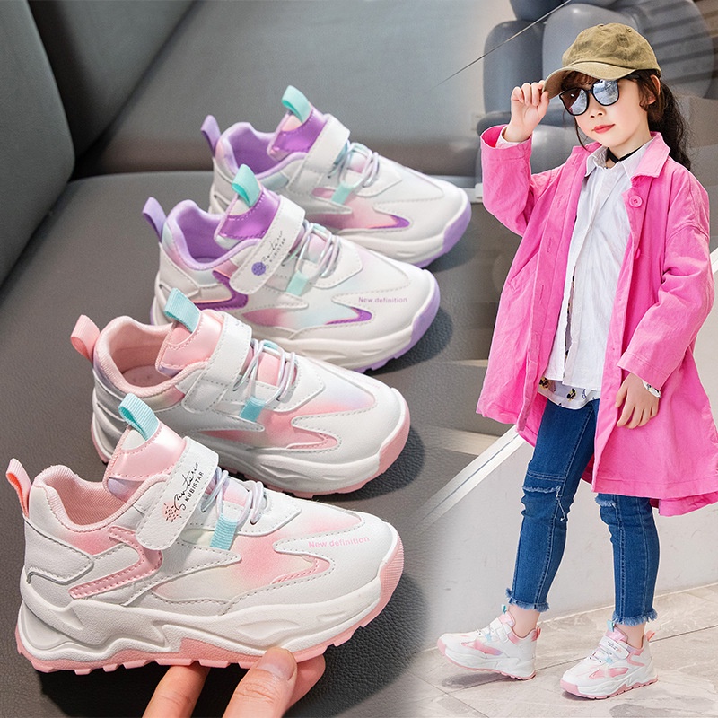NEW [COD] 30225 Sepatu Anak Import Kids Shoes Sneakers Anti Slip Nyaman Dipakai