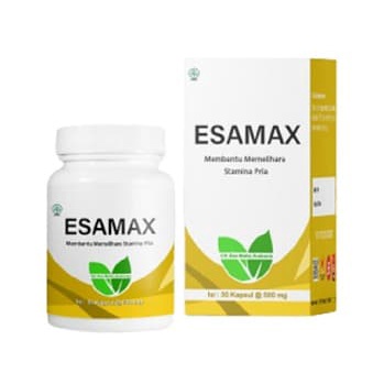 #11.11 BestSeller ESAMAX Obat Herbal Original Suplemen Pria Bpom Esamax