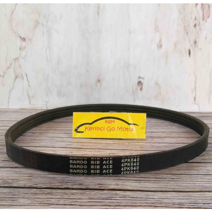 BANDO VAN BELT 4PK 640 RIB BELT TALI KIPAS 4PK-640 FAN BELT ALUR