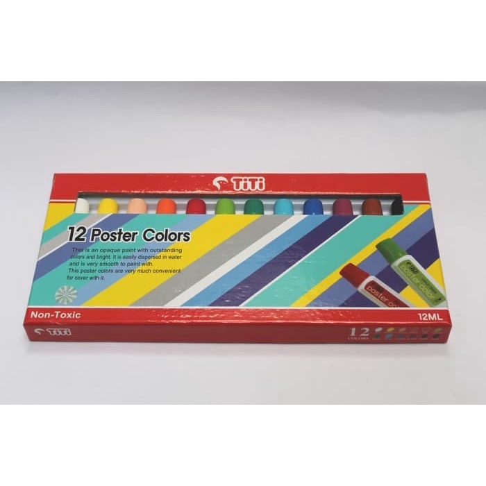 

Terlaris Cat Poster 12 Warna Titi Joyko Pc-12Ml-12 Diskon