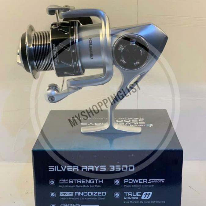 Reel Tridentech Silver Rays 3500, 5000, 6000, 7000 Saltwater