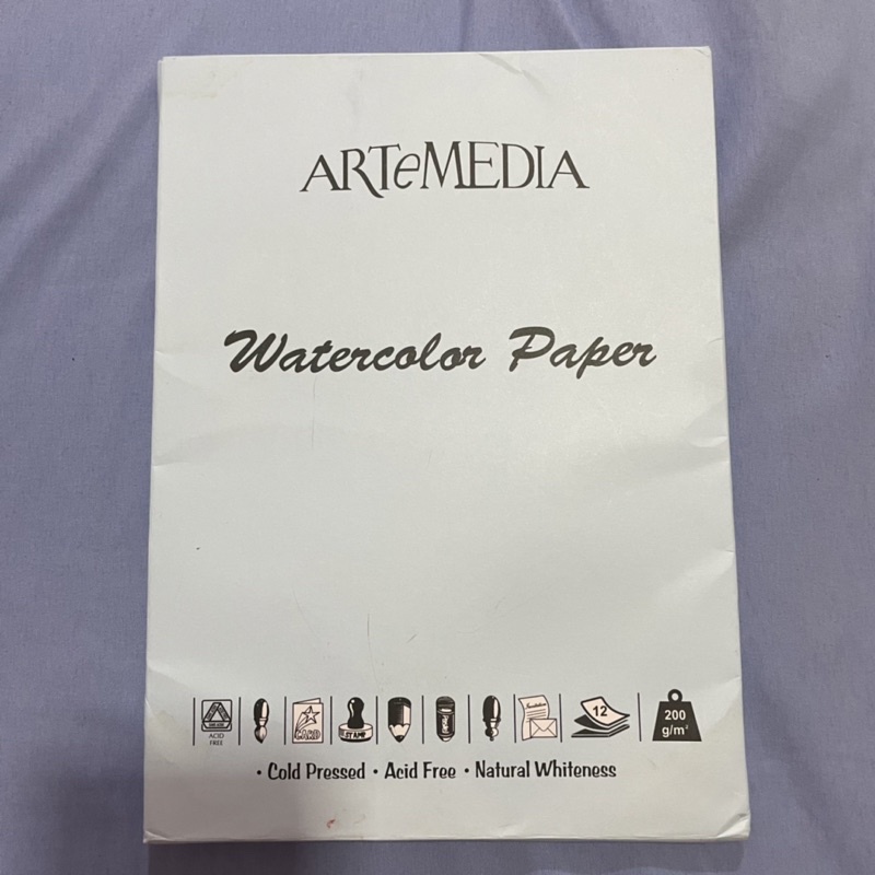 

artemedia watercolor paper a5