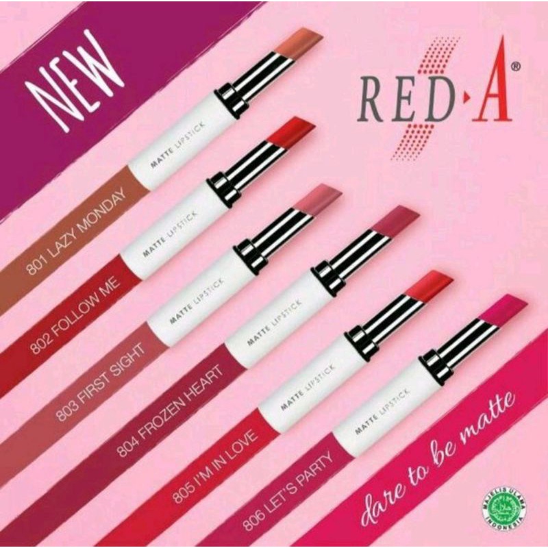 Red A Lipstik Matte