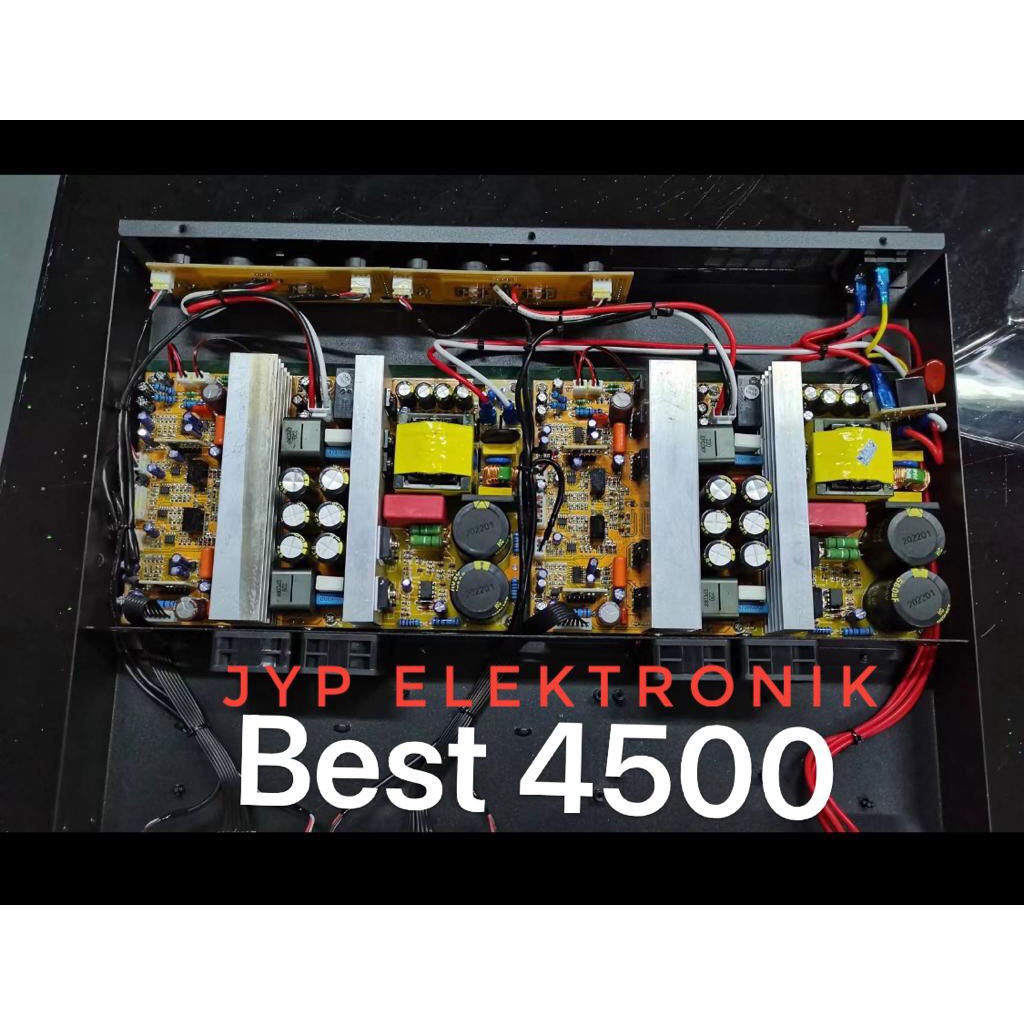 POWER AMPLIFIER FIRSTCLASS BEST 4500 / FIRST CLASS BEST4500 4CHANNEL ORIGINAL
