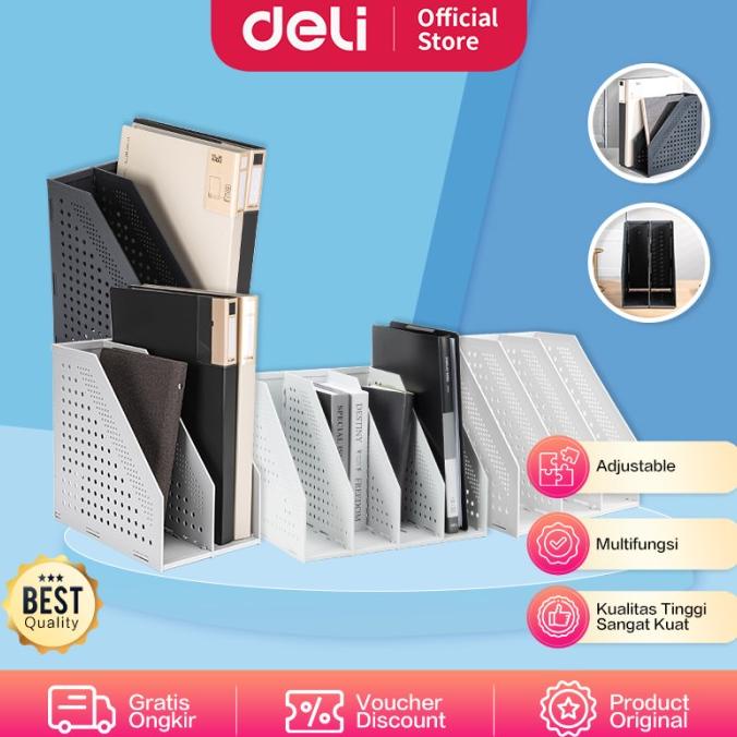 

Deli Document Desk Organizer / Rak Kertas Slot Dapat Diatur E7899X