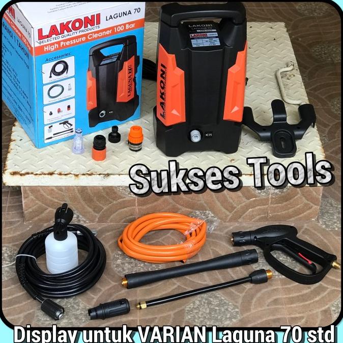 Laguna 70 + Nozzle Cuci Snow Wash Mesin Steam Lakoni Jet Cleaner