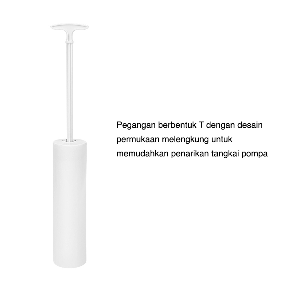 Vusign Vacuum Air Hand Pump / Pompa Tangan Plastik Vakum Bahan PE Tebal Kualitas Tinggi VS588