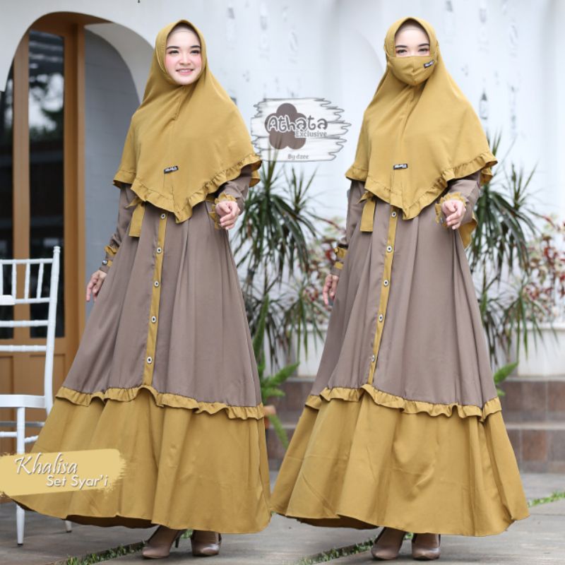 Khalisa Set Syar'i By Athata