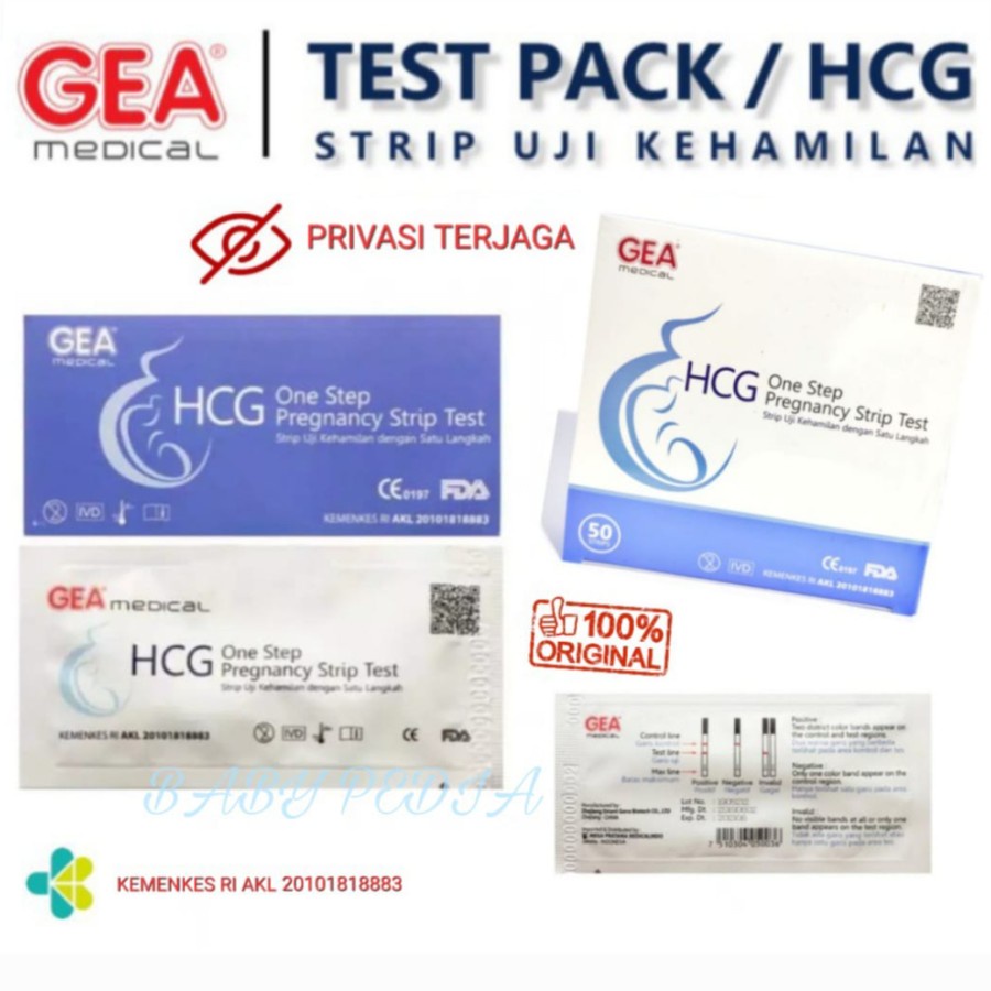 Tes Kehamilan Onemed per Strip Tespek / Test Hamil / Test Pack