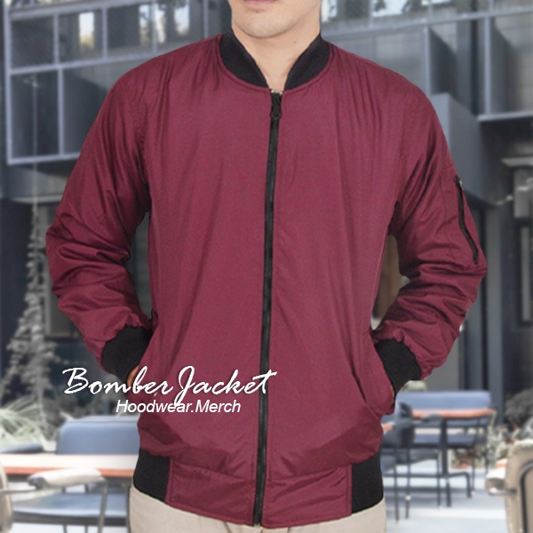 Jual Jaket Pria Bomber Jumbo Original Casual Jacket Boomber Parasut Big ...