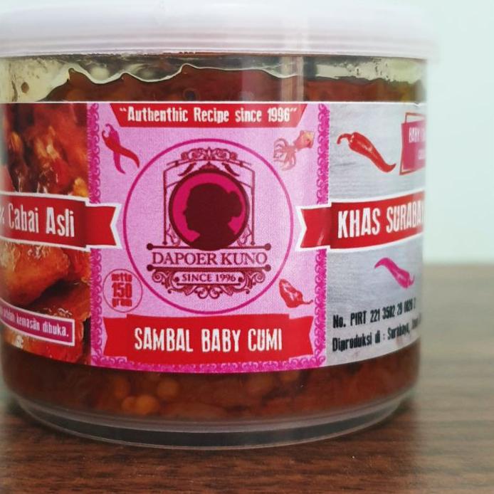 

SALE!!Sambal Baby Cumi Dapoer Kuno|KD5