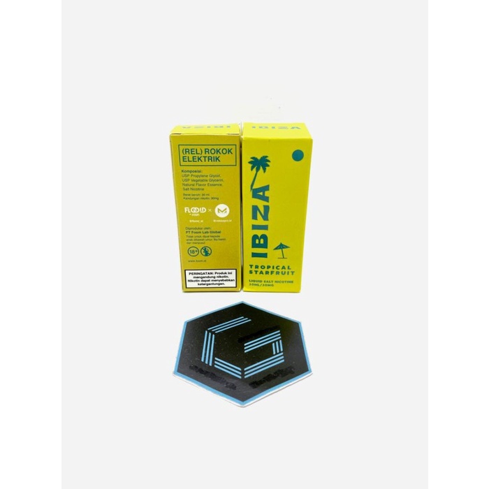 SALT - Foom IBIZA Tropical Starfruit 30ML 30MG by Foom Liquid Pods