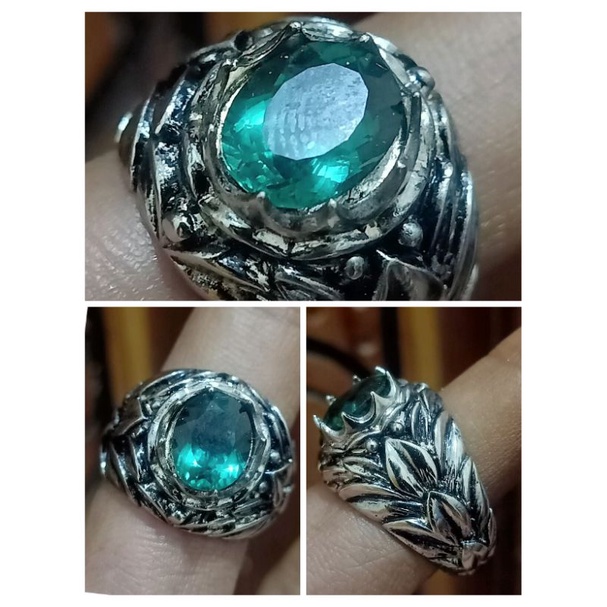 natural green moldavite