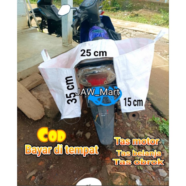 tas motor / tas belanja / krombong / onjot / tas bagor