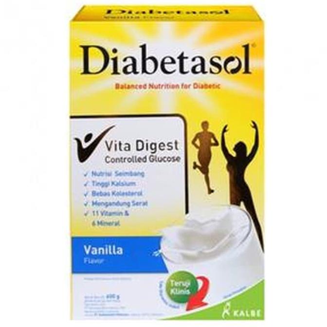

[ COD ] Susu Dewasa Diabetasol Vanila 600 Gram