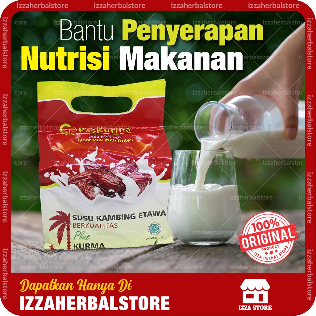 PAS KURMA Susu Kambing Utawa Sachet Original