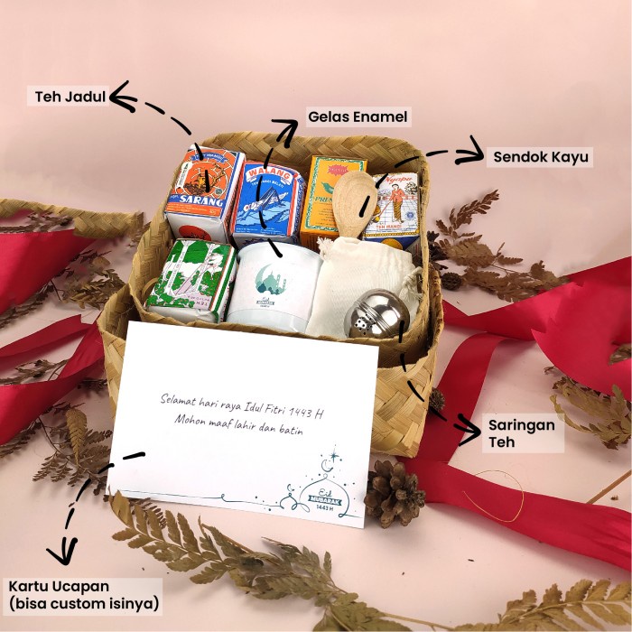 

[COD] Hampers Parcel Lebaran Idul Fitri Gift Kado Unik Teh Jadul