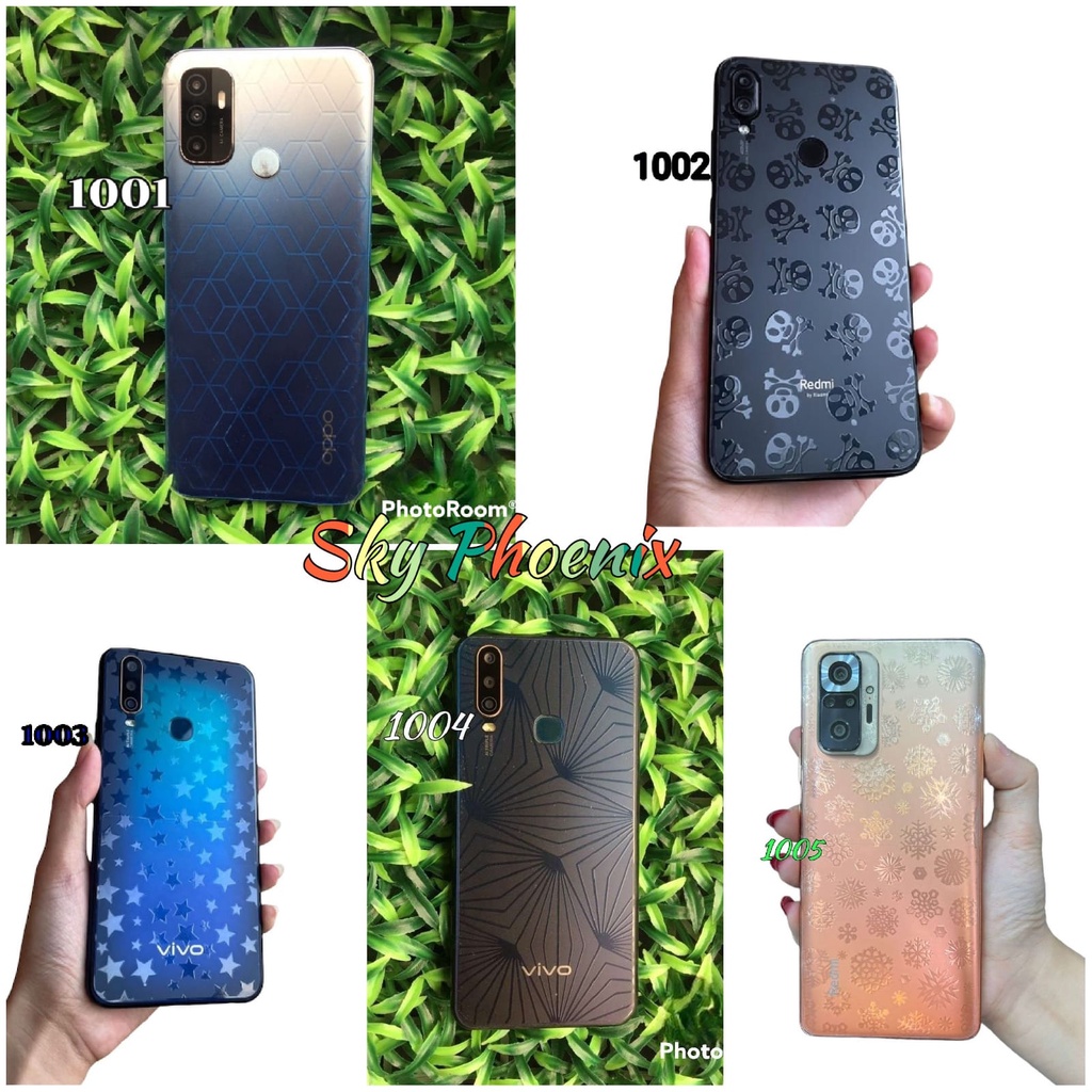 Garskin Motif Oppo F9 F9 PRO F11 F11 PRO F15 F19 PRO Skin Handphone Garskin Handphone