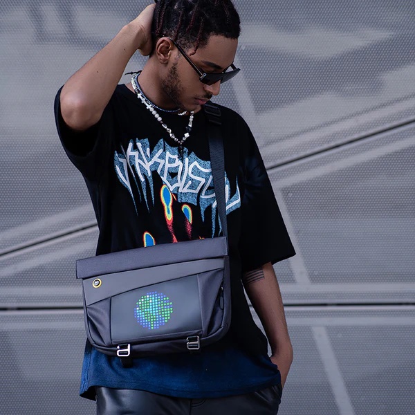 Divoom Sling Bag V Customizable Pixel Art Fashion Design - Garansi Resmi Divoom Indonesia 1 Tahun