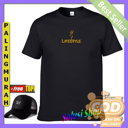 Baju Kaos Pria Distro Terbaru 2022 Kaus Trend Casual Tebal Murah Pakai Kaos Lengan Pendek Lifestyl