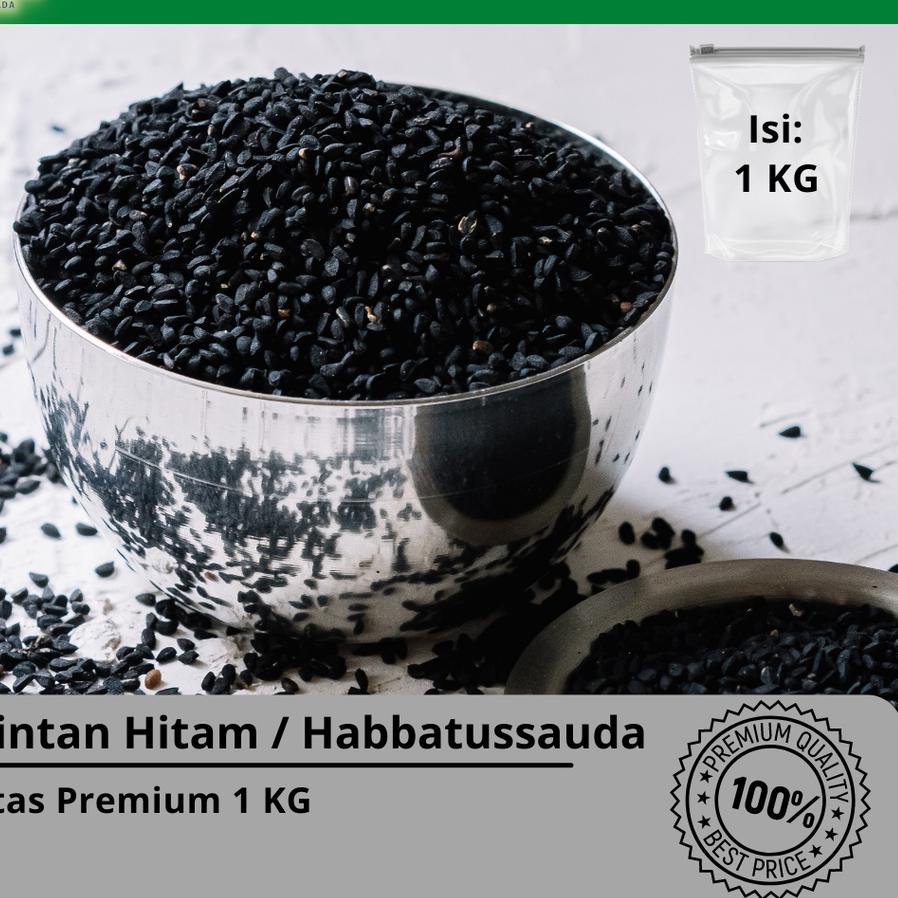 

✨New✨ Biji Jintan Hitam / Habbatussauda 1 KG I Premium !!