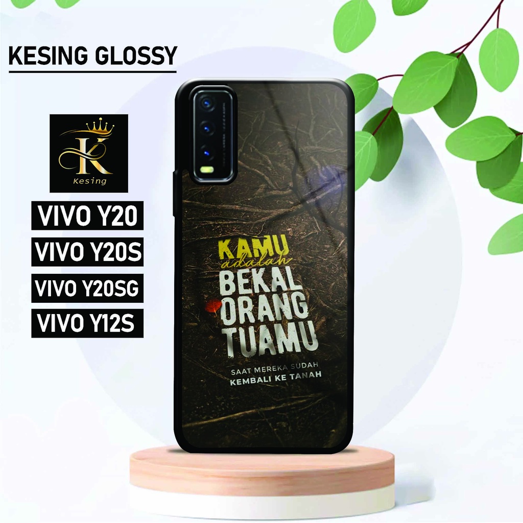 Case Vivo Y20 / Y20S / Y12S - Case Vivo - [ KV-8 ] - Hardcase Glossy 2D Vivo - Softcase Terbaru Case