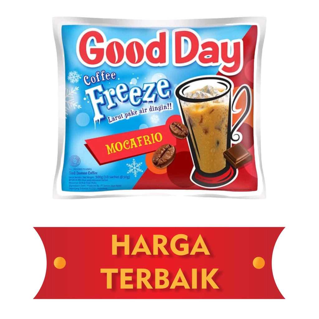 

TERMURAH..!!!! KOPI GOOD DAY FREEZE 1 PCS