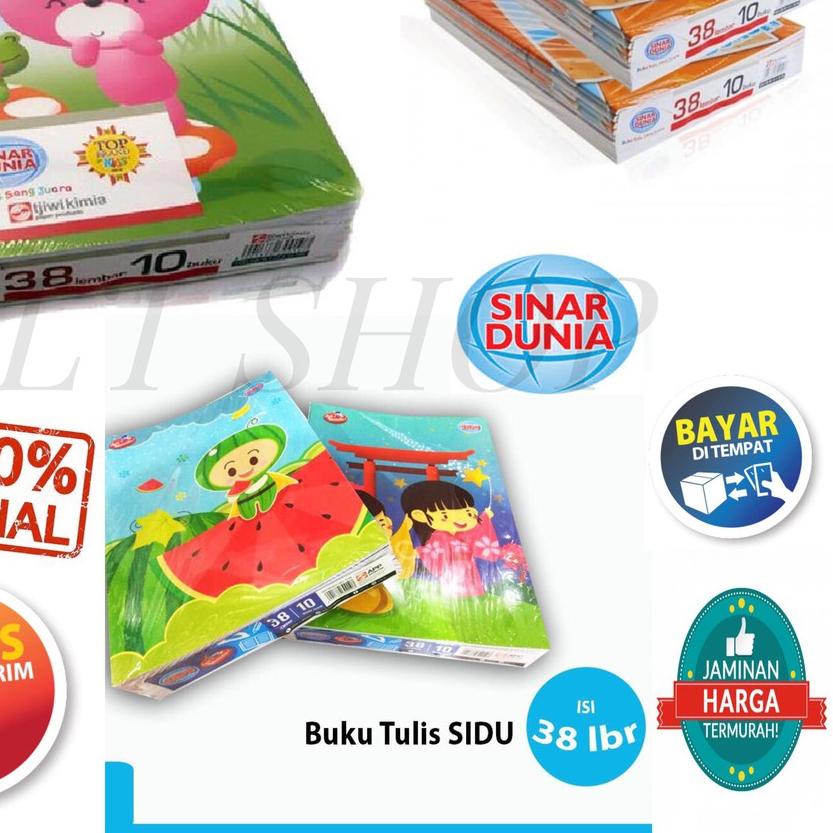 

Diskon✔️1 PACK ISI 10 BUKU TULIS BERGARIS SIDU 38 LEMBAR MURAH|KD5