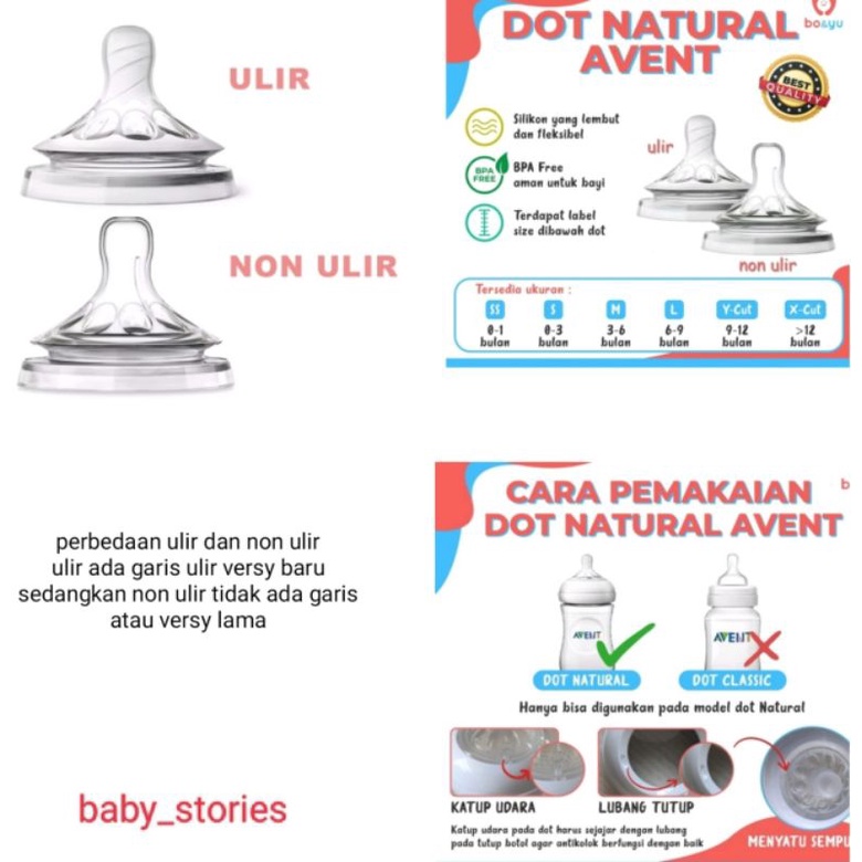 Dot philips avent Natural/Nipple Avent Natural/Dot Avent Natural