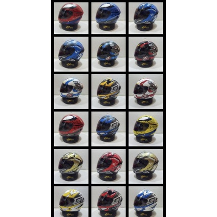 helm full face fullface mini gp teropong tropong untuk anak junior scott SNI